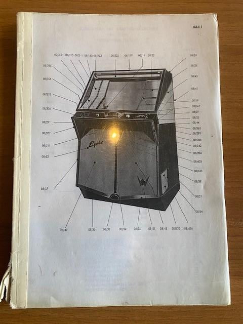 Wurlitzer Lyric manual