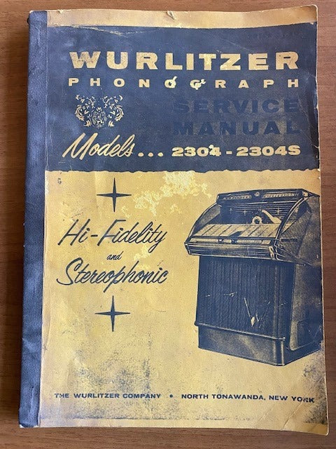 Wurlitzer 2304-2304S manual